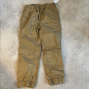 NWT Gap Kids Tan Elastic Waist Pants